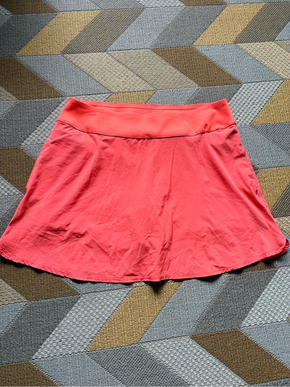 PUMA Golf PWRSHAPE Solid Skort – Bright Coral, Size L